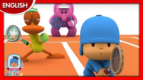 🎓 Pocoyo Academy Learn Sports Tennis Cartoons And Educational