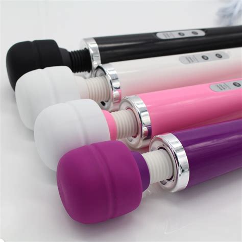 10pcslot 10 Speed Magic Wand Travel Massager Sexy Women Toy Vibrators Adult Sex Products 4