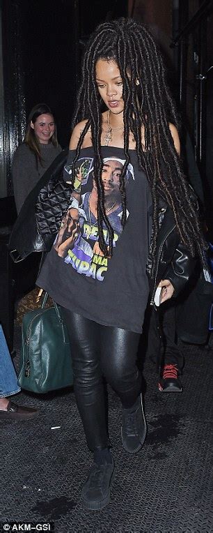 Rihanna Rocks New Dreadlocks As She Steps Out In Edgy Ensemble In Nyc