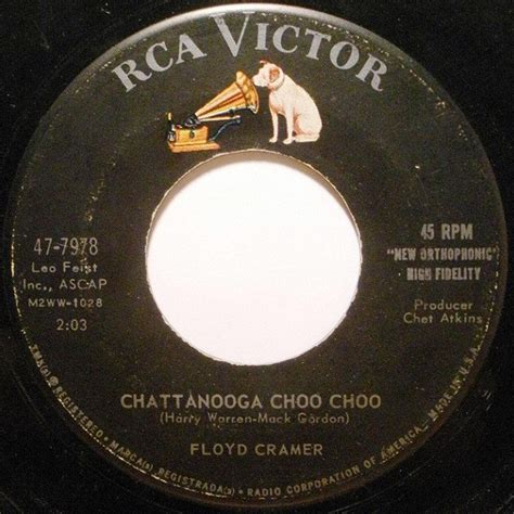 Floyd Cramer Chattanooga Choo Choo - Floyd Cramer – Chattanooga Choo Choo (1962, Indianapolis Pressing
