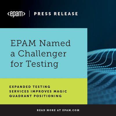 EPAM Positioned As A Challenger In Gartner S Magic Quadrant For