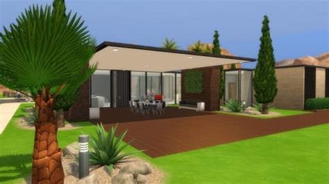 The Oasis Modern House N09 By Fivextreme The Sims 4 Catalog