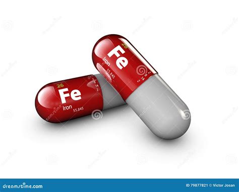 Iron Supplement Pills Iron Is Used To Treat Anemia Due To Iron