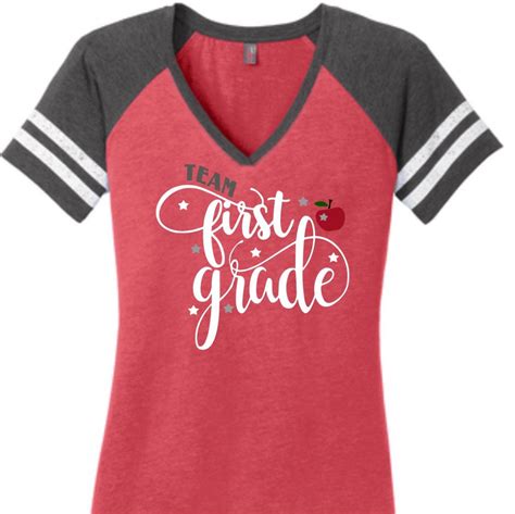 Team First Grade Shirt Teacher Shirts Back To School Shirt Etsy