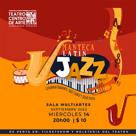 ticket show on twitter una noche de vino jazz y sabor latino con manteca latin jazz project