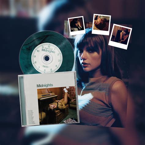 Taylor Swift Midnights Jade Green Cd Limited Edition