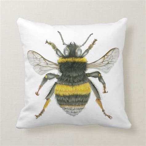 Bumble Bee Decorative And Throw Pillows Zazzle