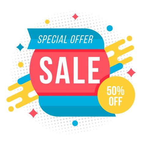 Free Vector Special Offer Sale Background