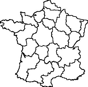 Explore the map to know more about neighboring countries and water bodies adjacent to the country. France Outline - ClipArt Best