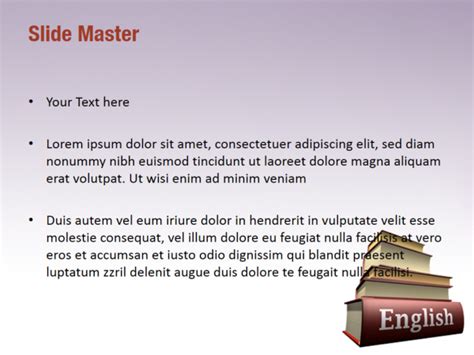 Learning English Powerpoint Templates Learning English Powerpoint
