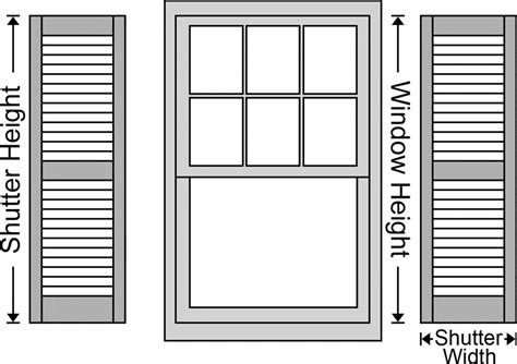 Full Instructions How To Measure For Vinyl Shutters Quick Guide