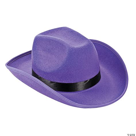 Adults Purple Cowboy Hat Oriental Trading