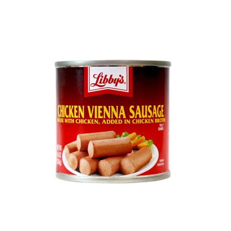 Libbys Chicken Vienna Sausage 46oz130g Federated Distributors Inc