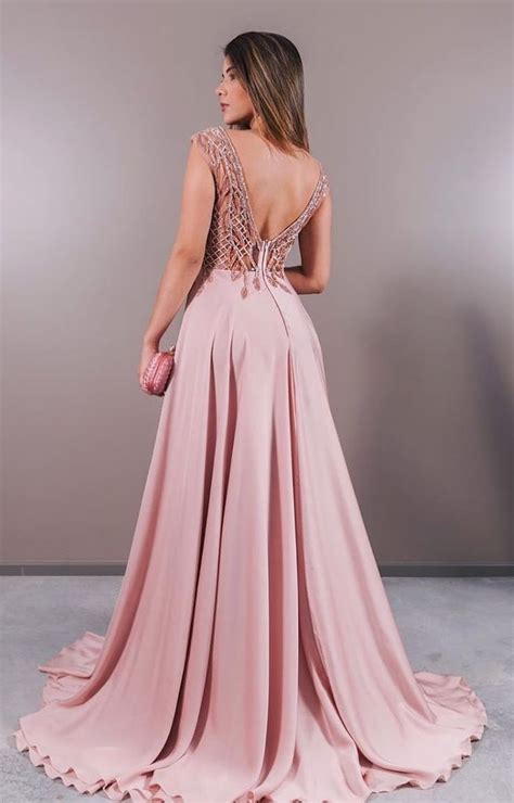 Vestido Rosa Para Madrinha De Casamento 80 Vestidos Para Usar Em 2021