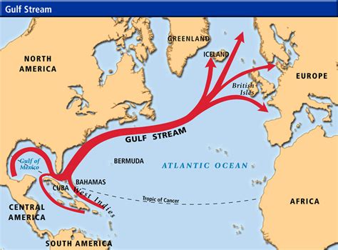 Online Maps Gulf Stream Map