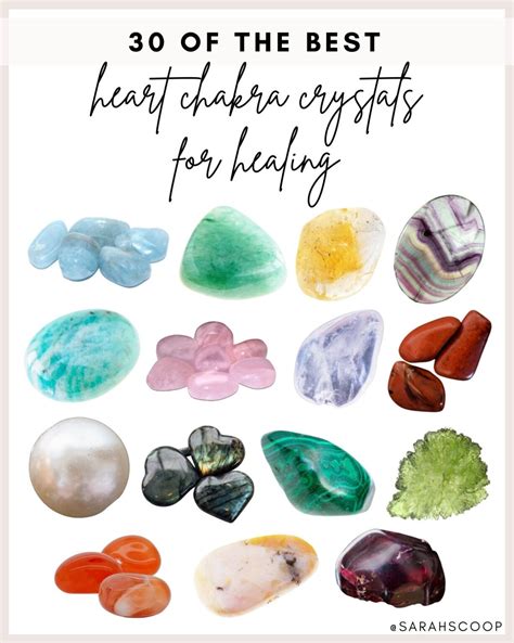 30 Of The Best Heart Chakra Crystals For Healing Sarah Scoop