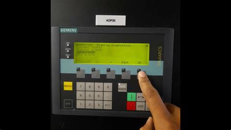 Siemens G130 Vfd Fault And Alarm Check And Reset By Aop Youtube