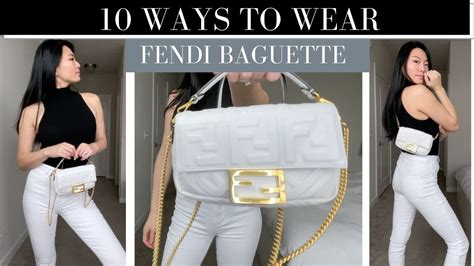 Fendi Baguette Mini Styling Ideas And Strap Configurations Youtube