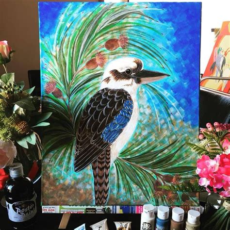 Kookaburra Painting Art Australian Artists