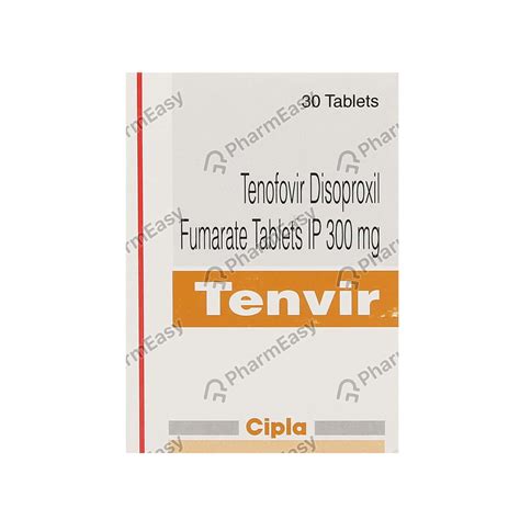 Tenvir 300 Mg Tablet 30 Uses Side Effects Dosage Composition