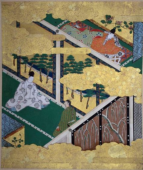 Tosa Mitsuyoshi Kashiwagi Chapter From The Tale Of Genji Genji