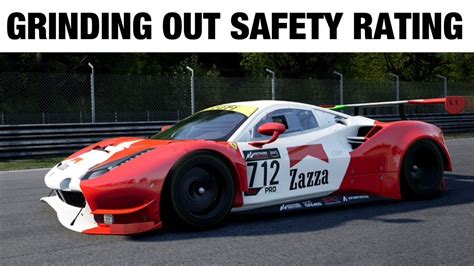 LIVE Assetto Corsa Competizione Safety Rating Grind YouTube