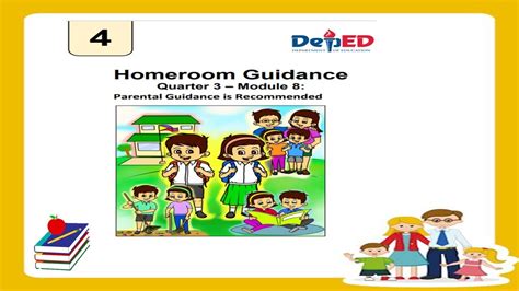 Homeroom Guidance Module Rd Quarter Parental Guidance Is Recommended YouTube
