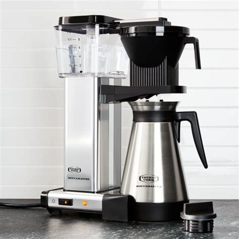 Now, on to the coffee maker: Moccamaster 10 Cup Coffee Maker | Crate and Barrel