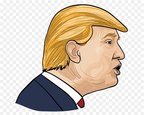 Cartoon Donald Trump Png Download 720720 Free