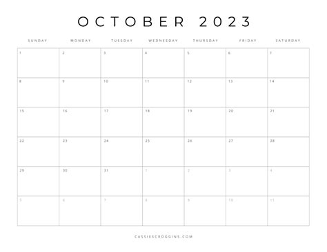 Free Printable 2023 Calendar Templates All 12 Months