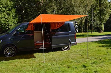✅ take a look at the top 7 best sun shades (awning, canopy, tent, bimini top) for canoe, inflatable boat, kayak review. Wild Earth Sun canopy awning for VW Camper Van motorhome 2 ...