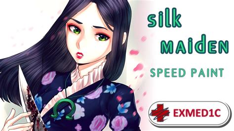 Speed Paint Silk Maiden Alice Madness Returns Fan Art Youtube