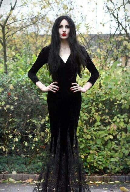 Check out our morticia addams costume selection for the very best in unique or custom, handmade pieces from our women's clothing shops. Pin by Srushti on Halloween | Costumes for women, Morticia addams costume, Gothic halloween