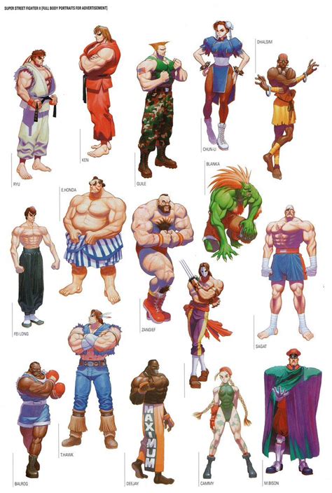 Videogameartandtidbits Vgartandtidbits On Twitter Street Fighter Characters Street Fighter