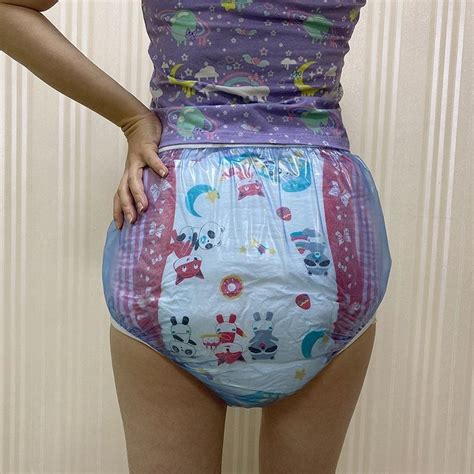 Cloth Diapers Abdl Adult Baby Pvc Reusable Diaper Babies Panties