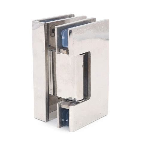 Buy Set Of 2 Nuzamas Frameless Glass Door Hinges Brackets Panels To Panels Shower Door Hinge