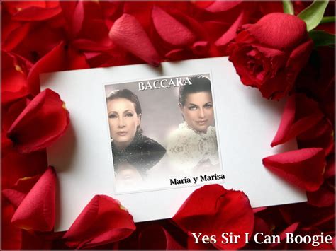 Yes sir, i can boogie. BACCARA - María Mendiola y Cristina Sevilla: BACCARA "Yes Sir, I Can Boogie" (Letra en inglés y ...
