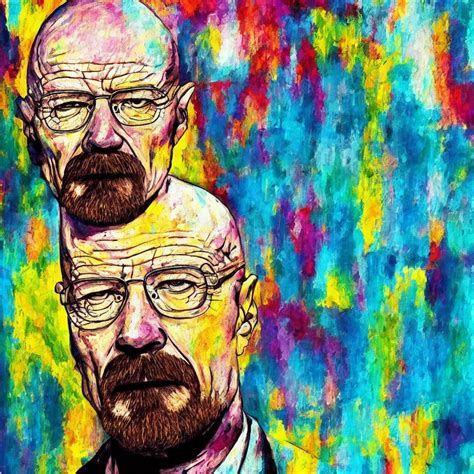 Walter White Abstract Art Stable Diffusion Openart
