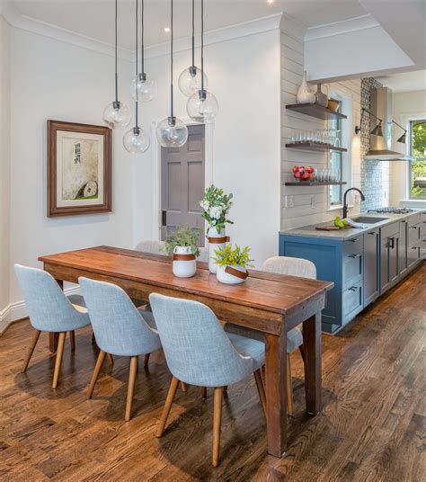 The wooden table itself is enough to give a different feeling but the steel chairs complete it. 16 Amazing Eclectic Dining Room Interior Designs That Will ...