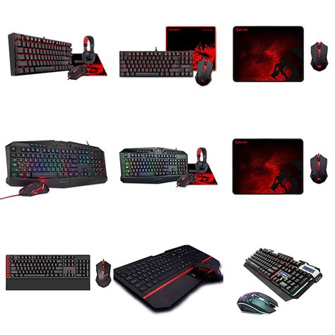 Red Dragon S107 Mechanical Feel Rgb Led 104 Keys Gaming Keyboard And