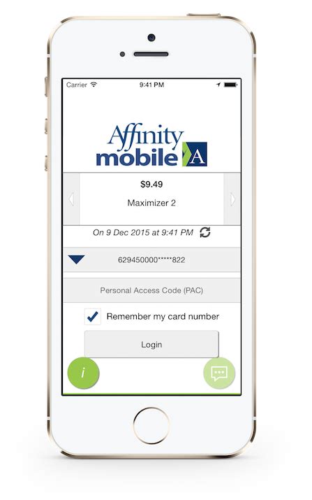 You'll get 5 percent on every bookstore purchase. Affinity Mobile Banking App Portfolio Page