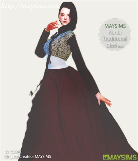 Lana Cc Finds Maygamestudio Sims 4 Korea Traditional