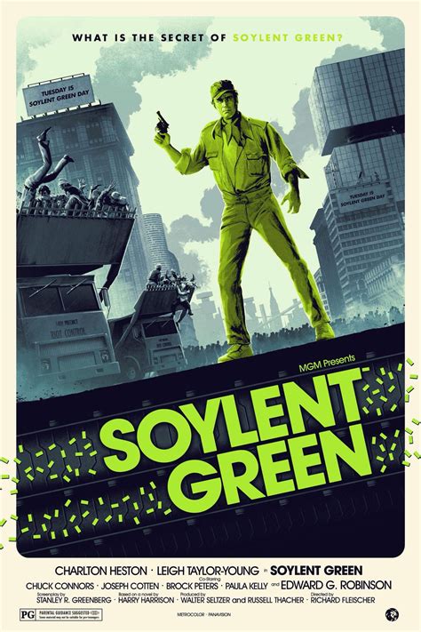 Matt Ferguson on Twitter: "I made this Soylent Green poster for the fun