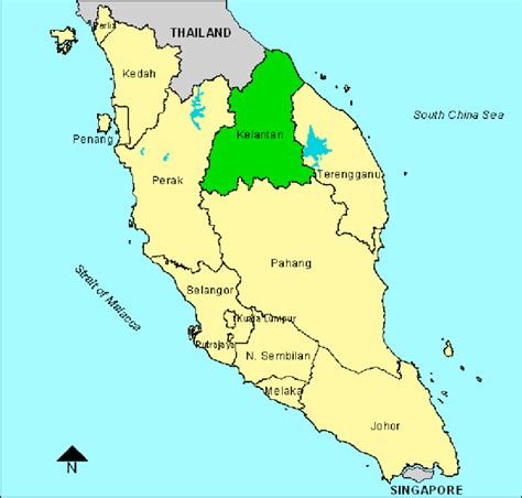 Kelantan Map