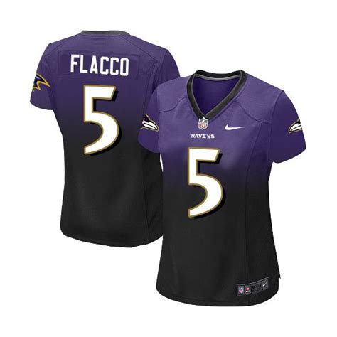 Последние твиты от joe flacco elite? Femmes Nike Baltimore Ravens # 5 Joe Flacco Élite violet ...
