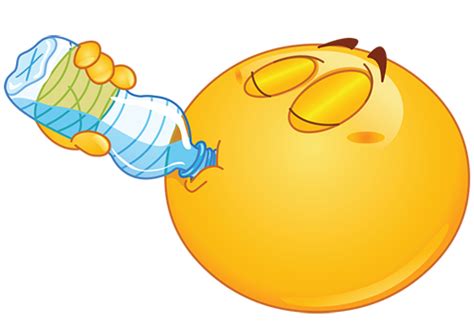 6 Smiley Emoticon Drinking Images Smiley Drinking Water Drunk Smiley