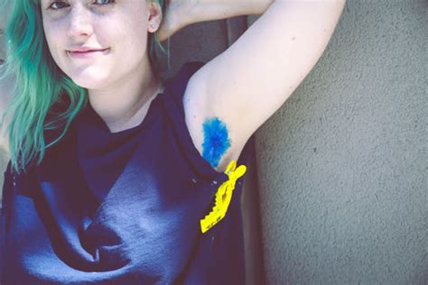 Is It Trending Dyed Armpit Hair Cw Tampa