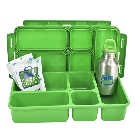 Go Green Large Lunch Box - Green - Mamas Natural Magic