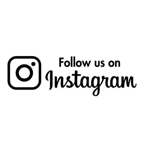 Follow Us On Instagram Sign Free Svg Files Svg Png Dxf Eps