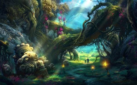 Enchanted Forest Desktop Wallpaper 78 Images
